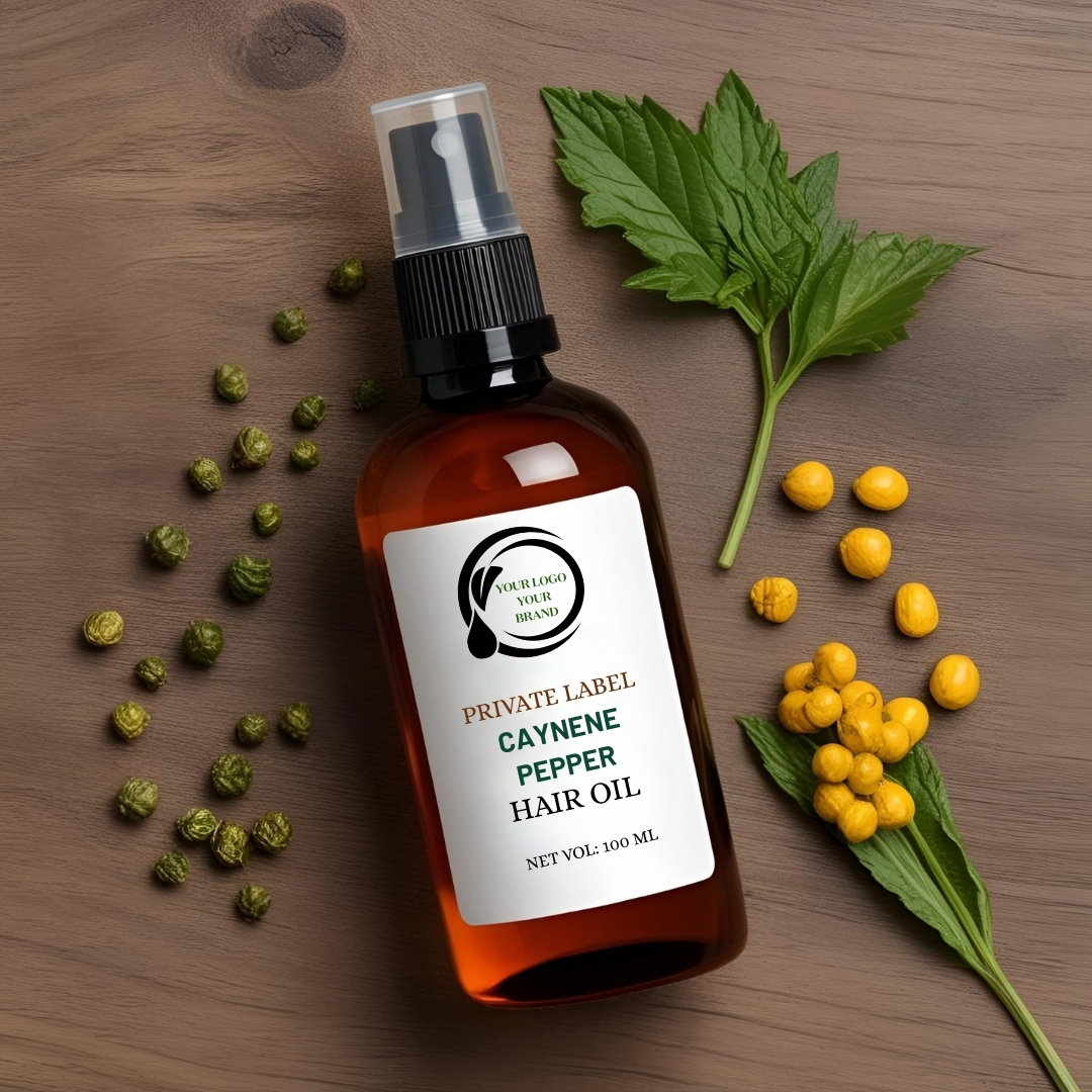 1Private-Label-Caynene-Pepper-Hair-Oil
