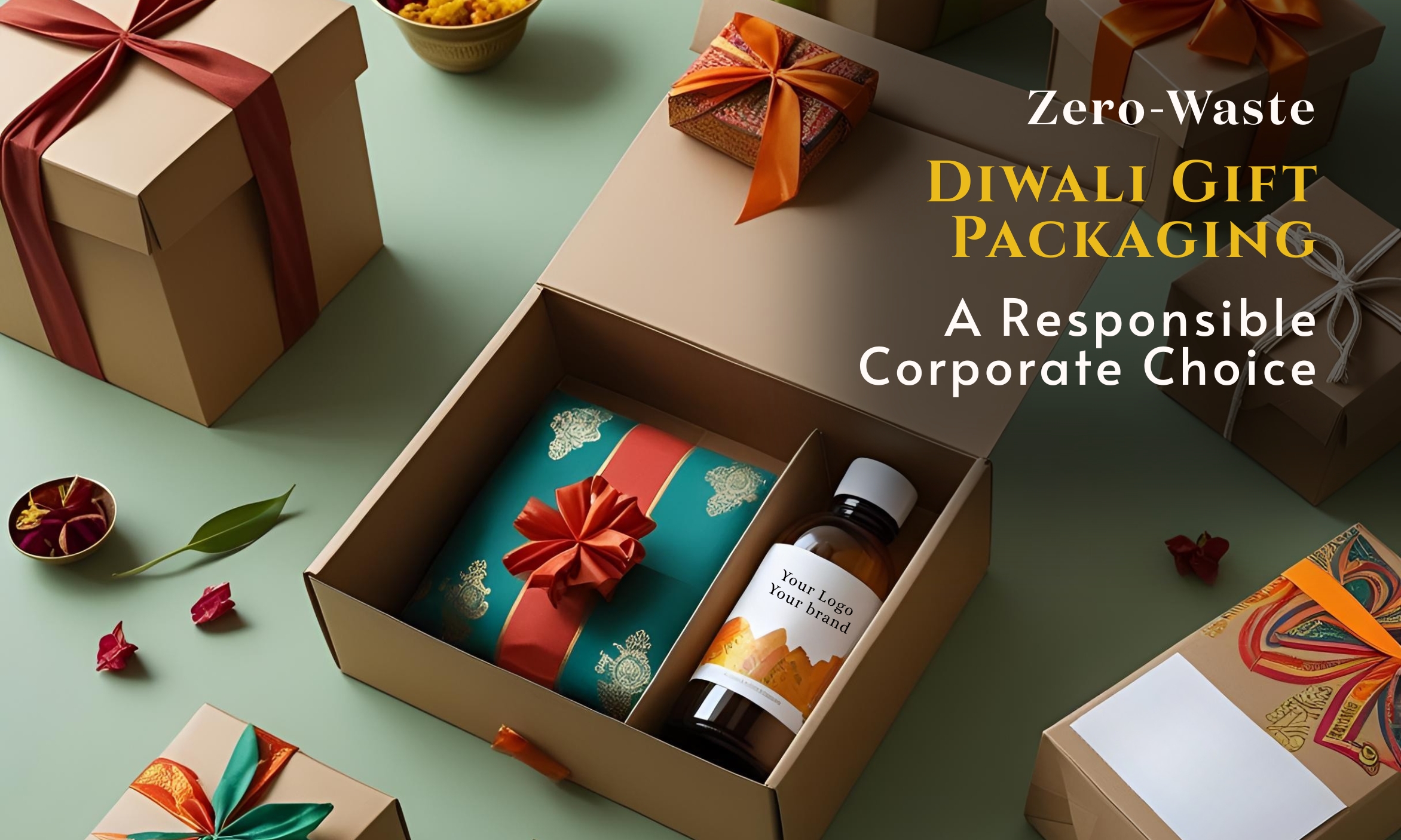 Brown-kraft-paper-gift-box-with-eco-friendly-Diwali-products