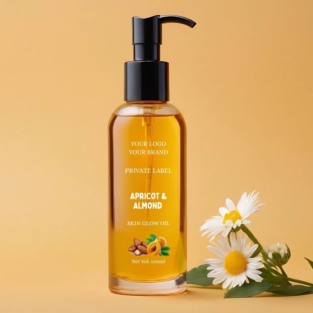 Private-Label-Apricot-&-Almond-Skin-Glow-Oil-manufacturer