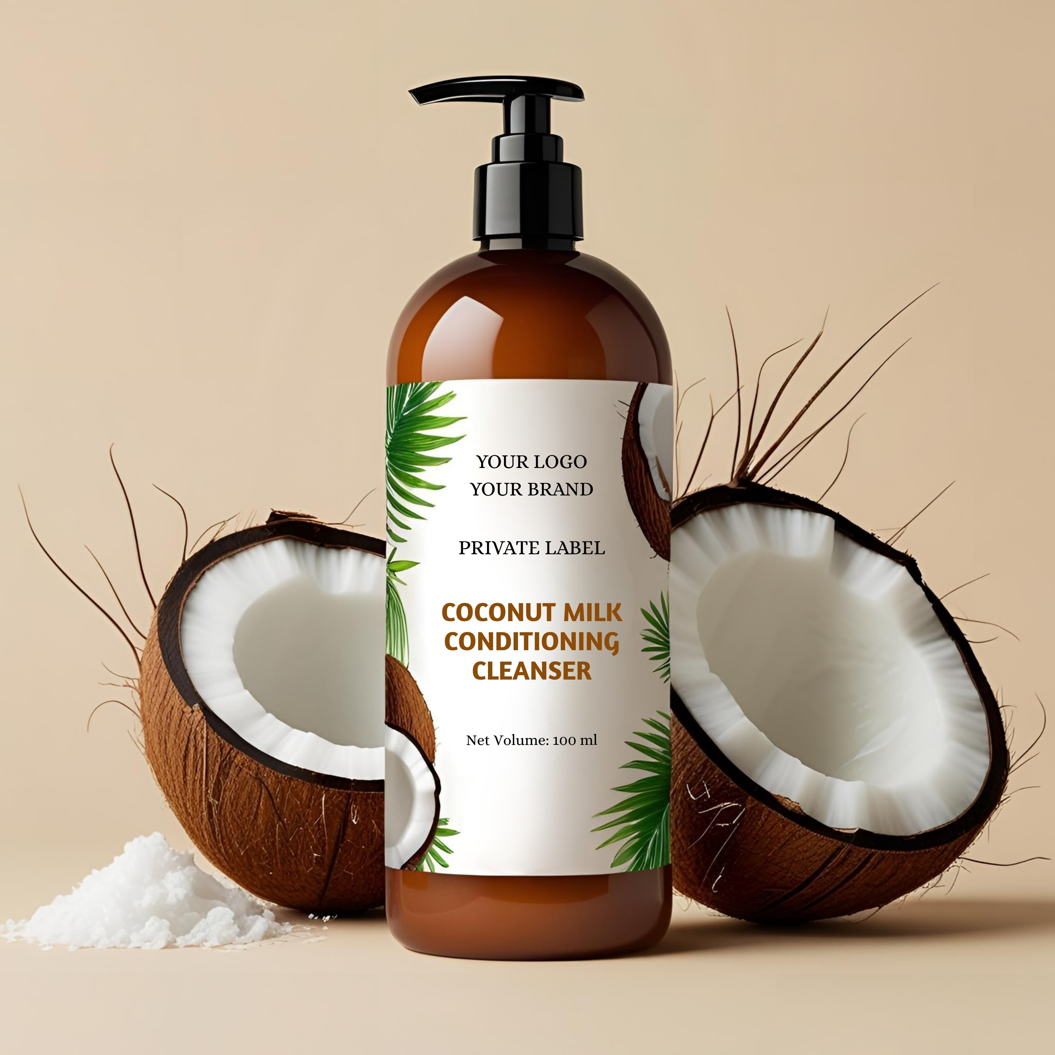 private label Coconut conditioner,private label hair conditioner,hair shampoo manufacturer