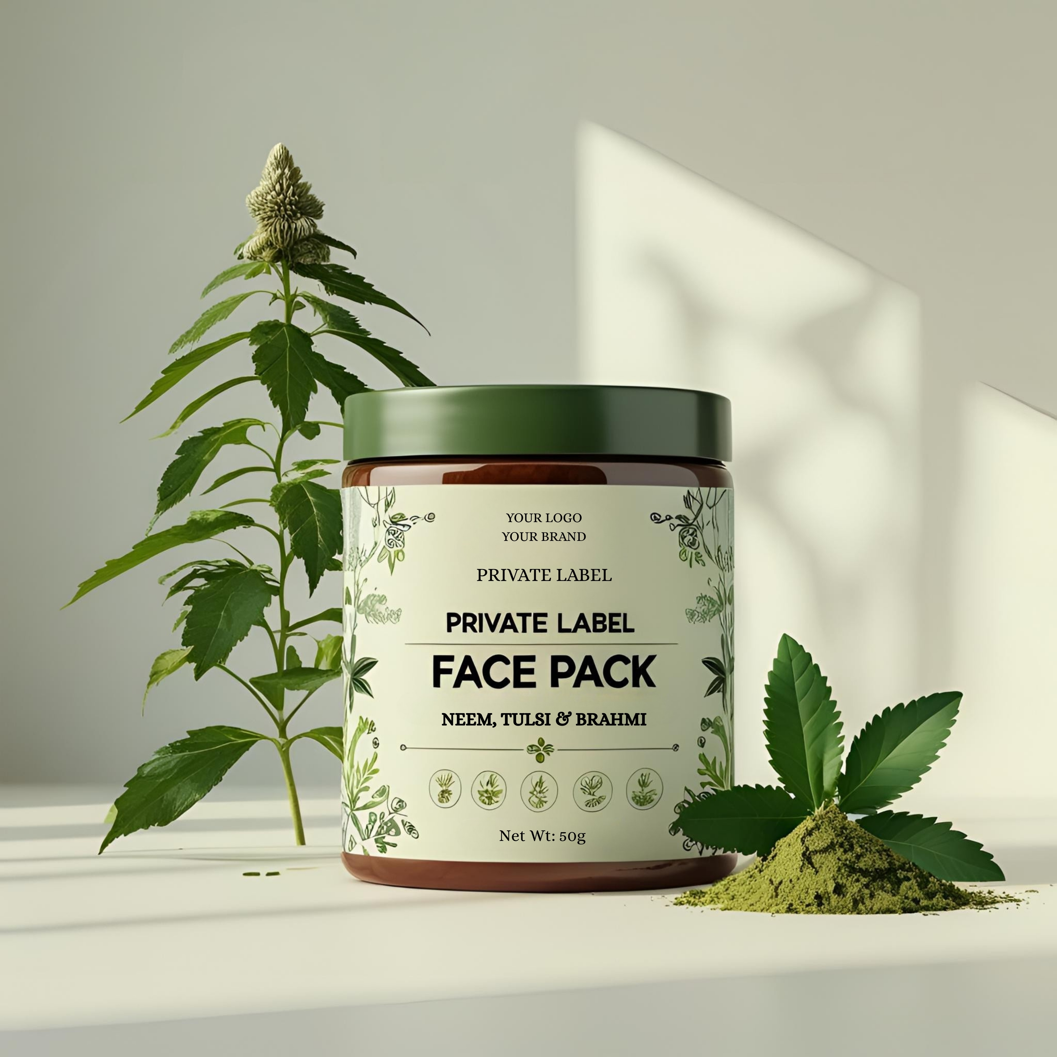 detox mask manufacturer,neem mask manufacturer,private label tulsi mask