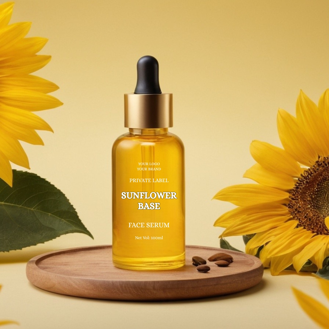 Private-Label-Face-Serum-with-Sunflower-Base