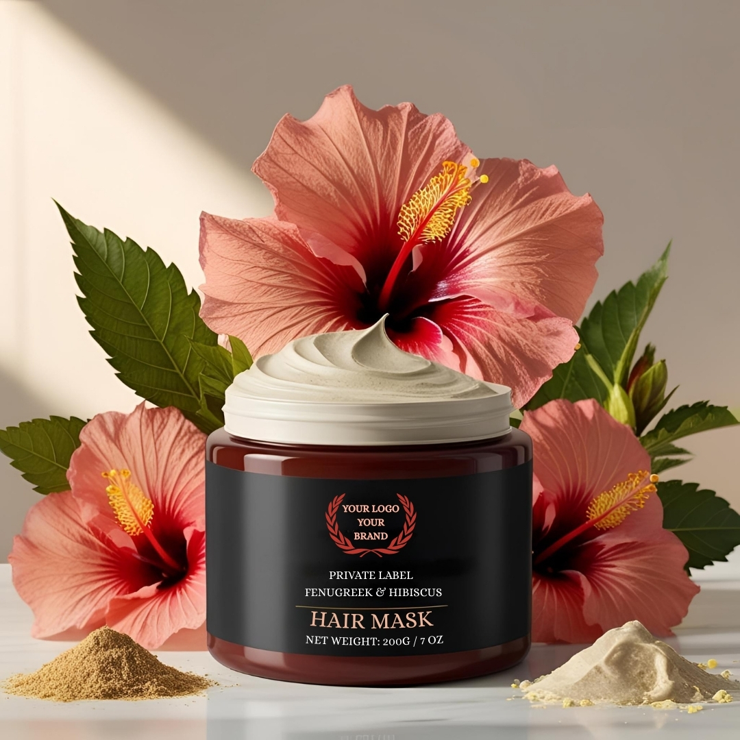 Private-Label-Fenugreek-&-Hibiscus-Hair-Mask