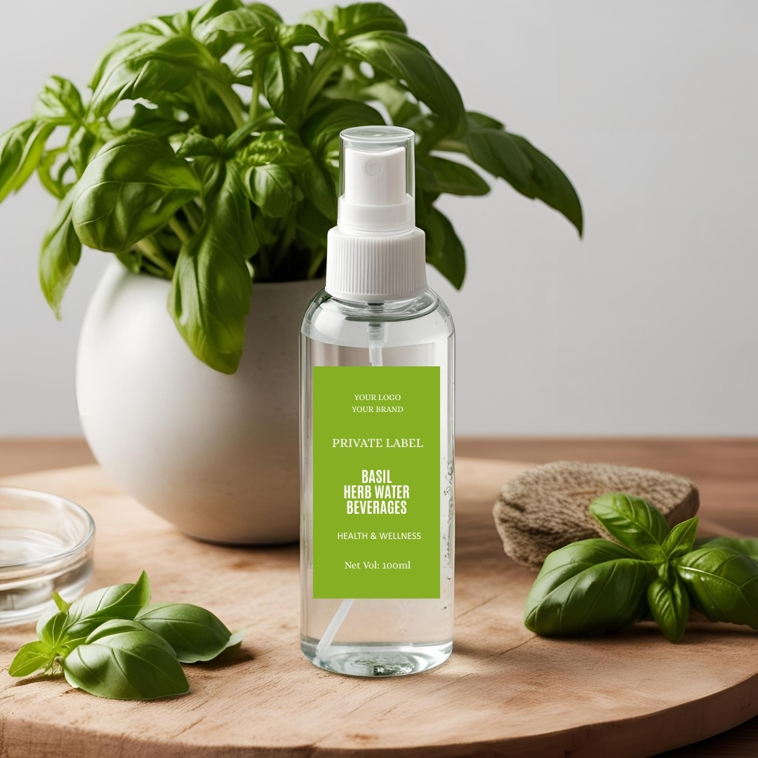 Private-Label-Health-&-Wellness-Tulsi-Basil-Herb-Water-Beverages
