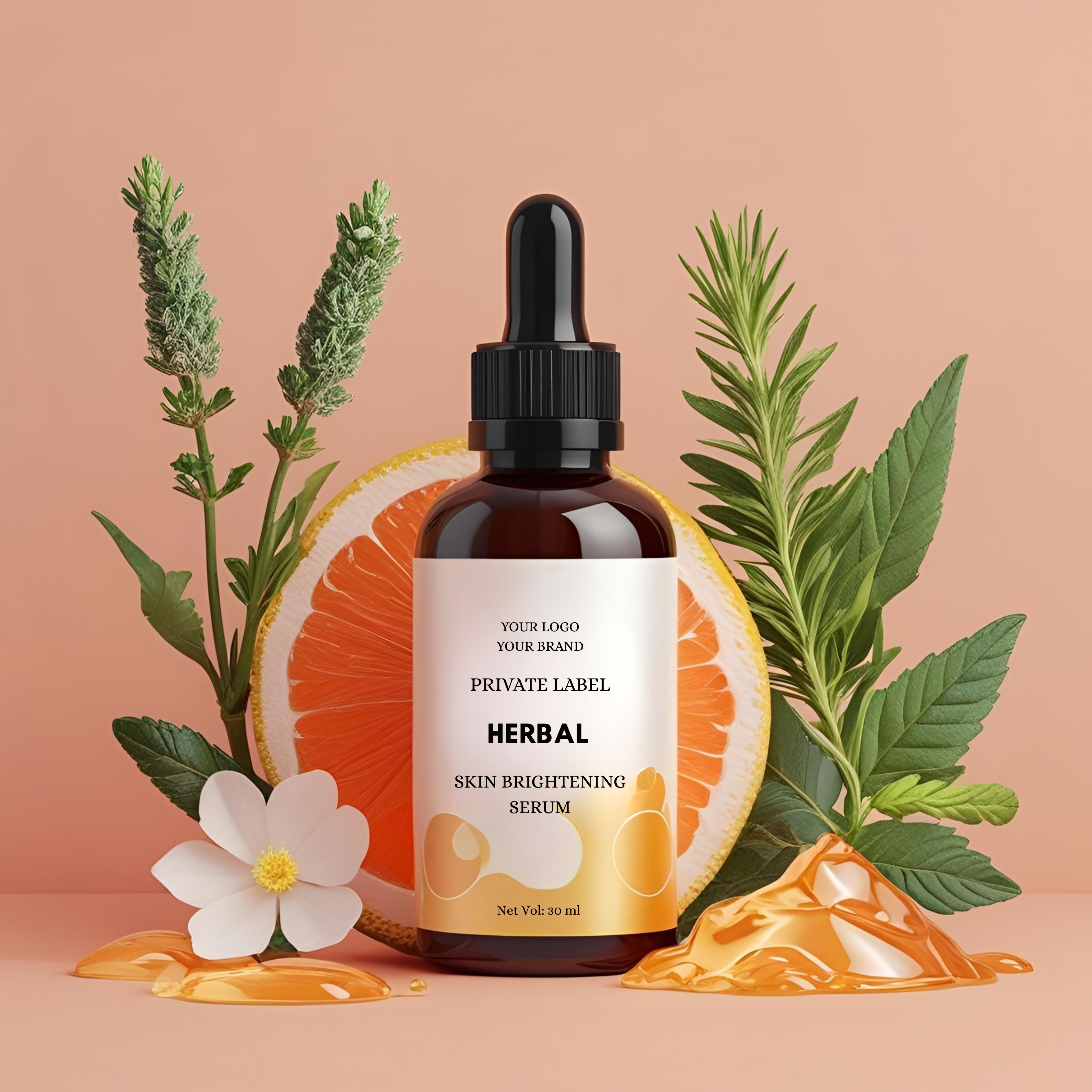 herbal Skincare manufacturer,private label organic skincare,serum manufacturer