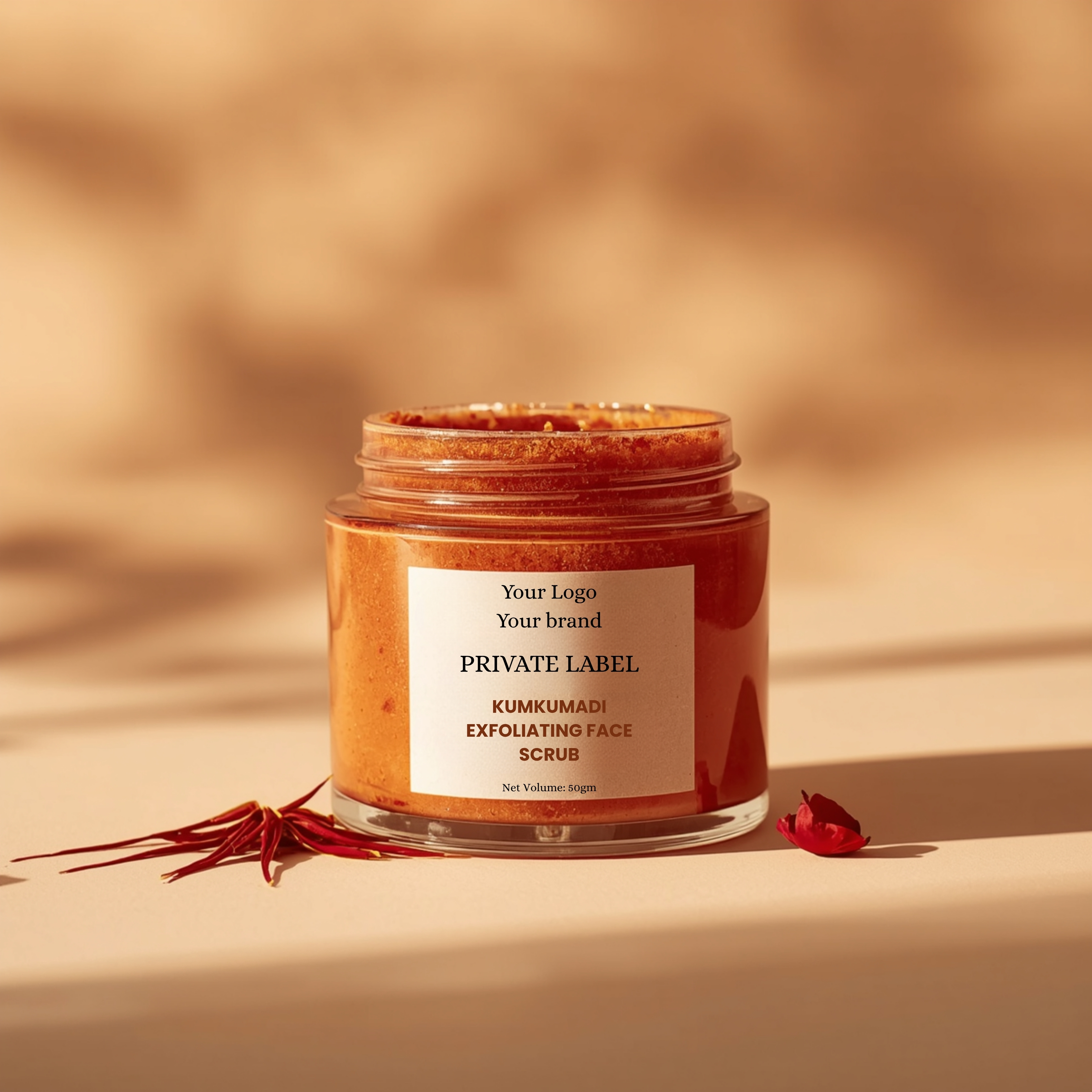  top private label skincare manufacturer in india, best face scrub exporter.