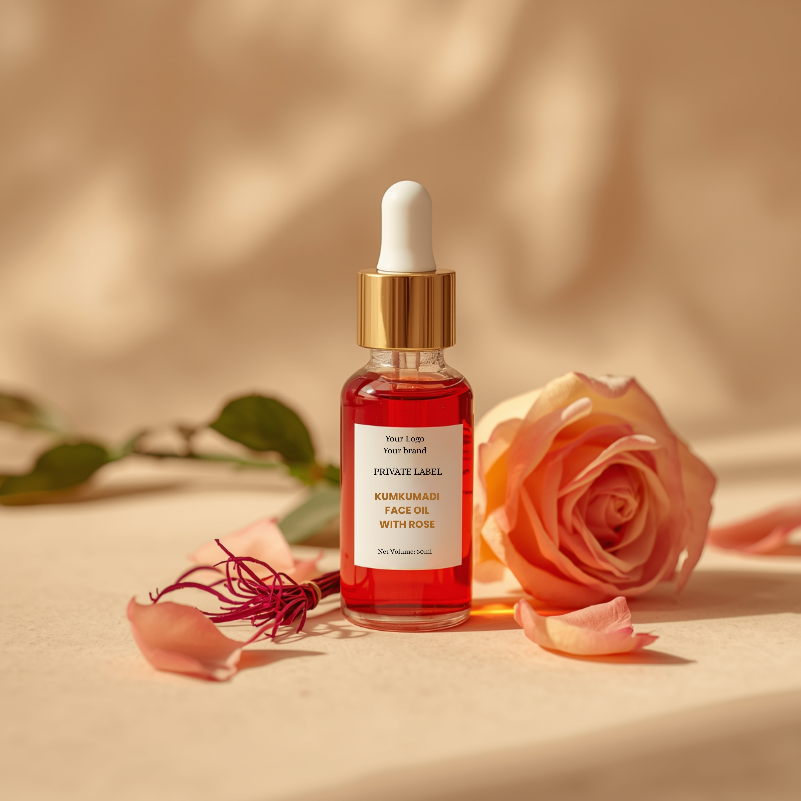  private label kumkumadi oil manufacturer, best kumkumadi oil supplier in india, top private label for skincare.