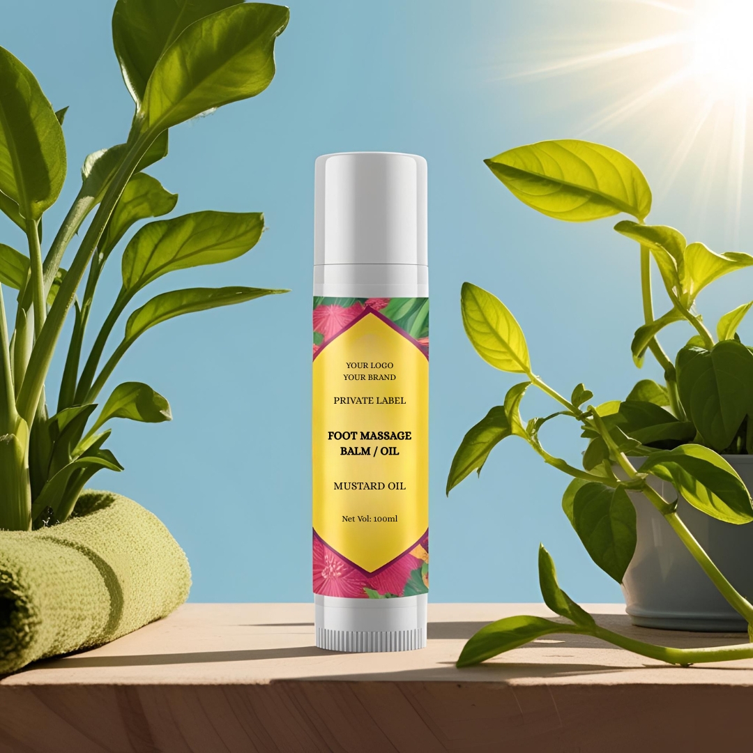 Private-Label-Mustard-Oil-Foot-Massage-Balm-Oil-manufacturer