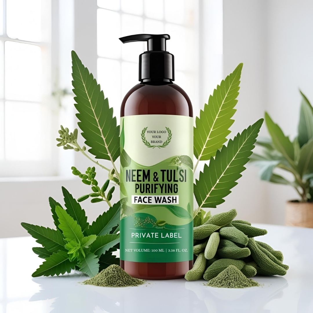 Private-Label-Neem-&-Tulsi-Purifying-Face-Wash