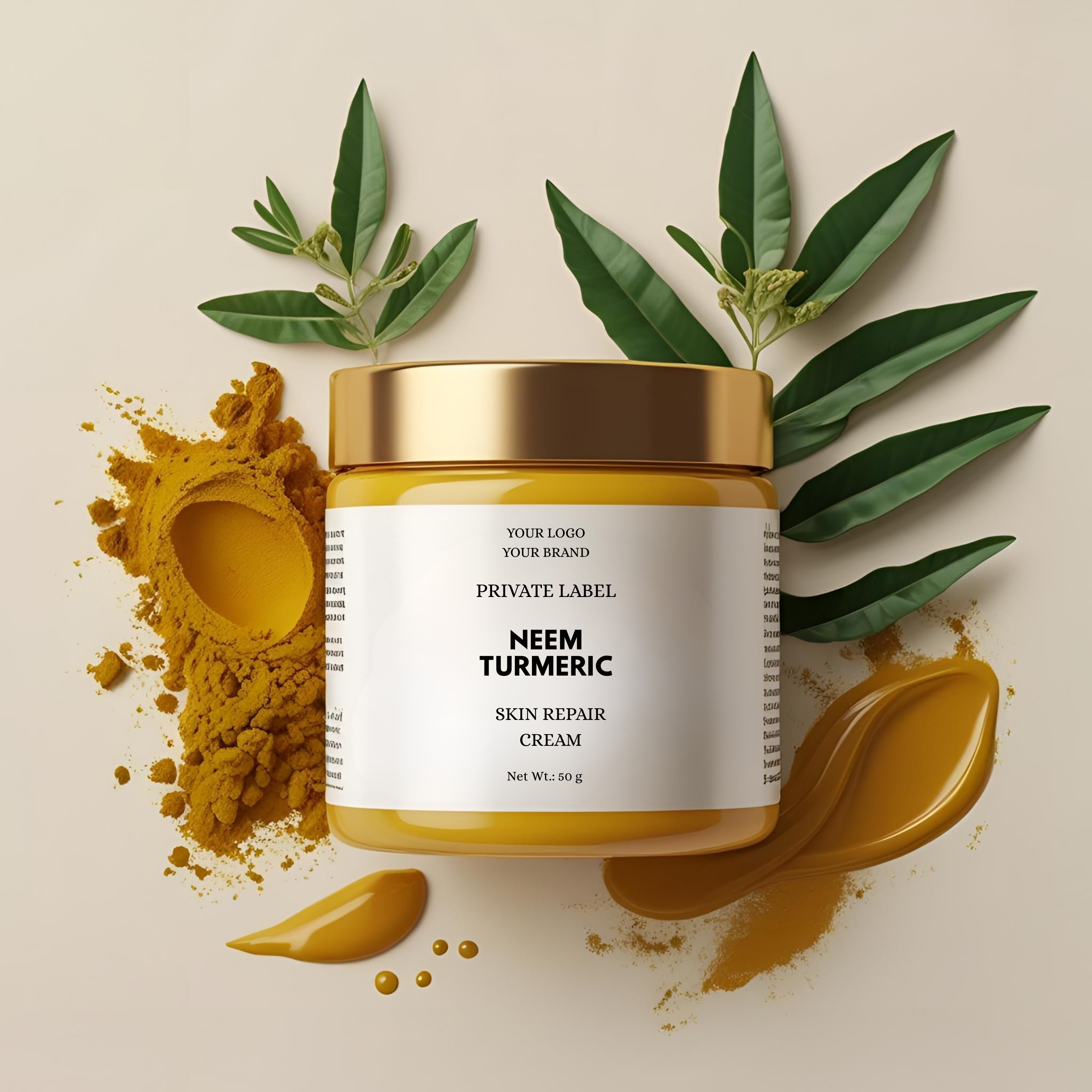 neem based cream manufacturer,private label neem cream,turmeric products manufacturer