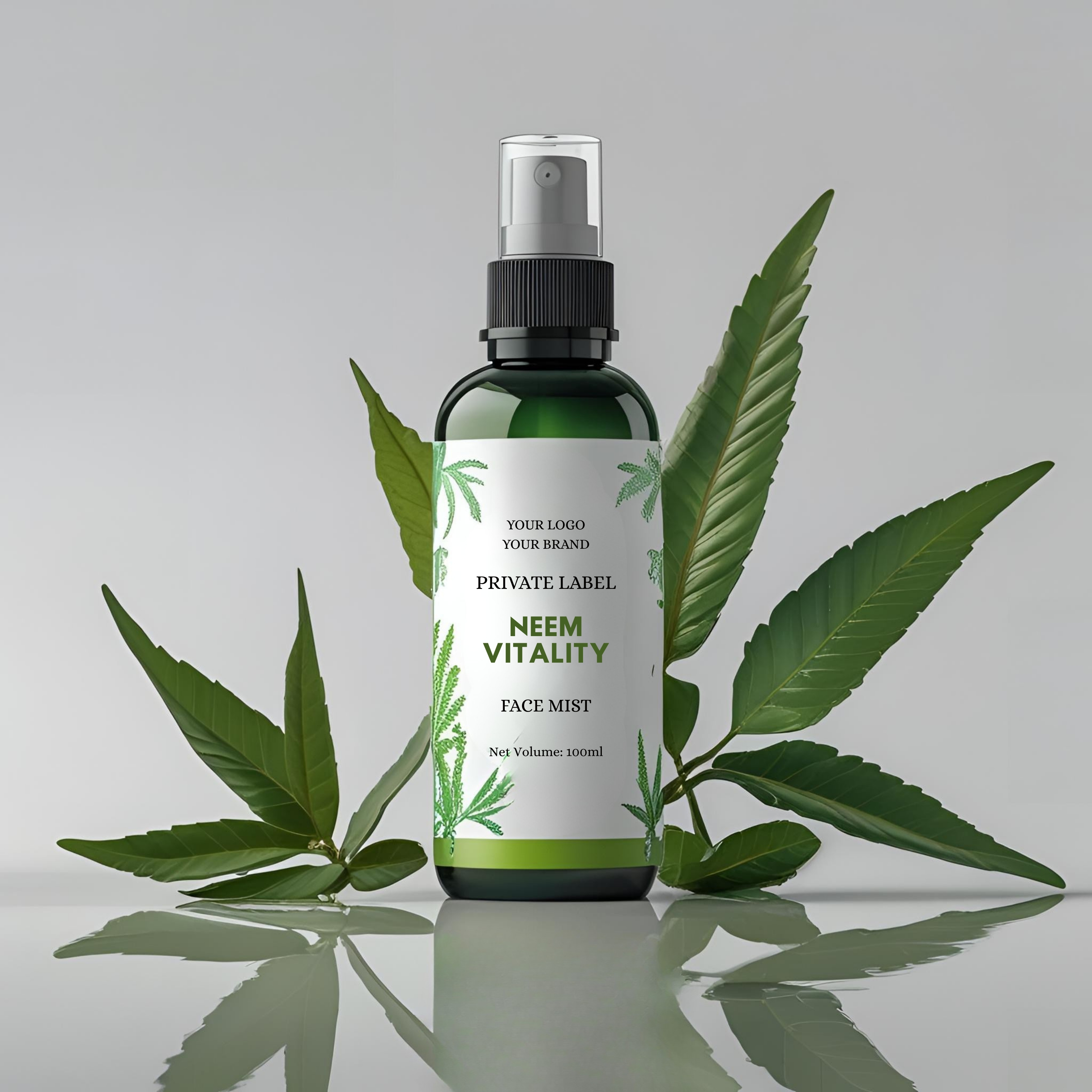 neem mist manufacturer,private Label neem face mist,face mist supplier in india