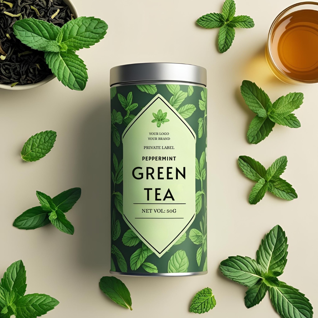 Private-Label-Peppermint-Green-Tea