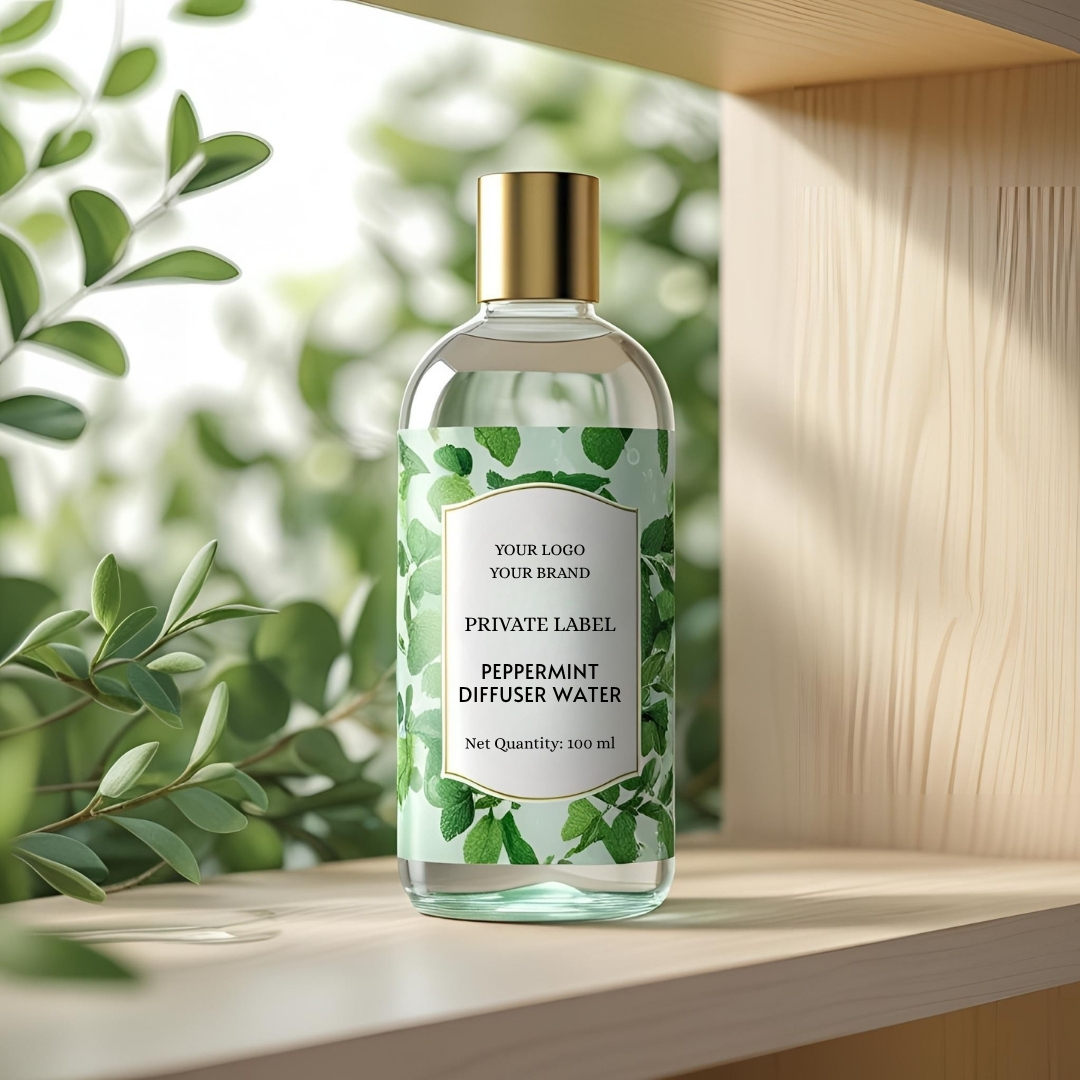 Private-Label-Peppermint-diffuser-water