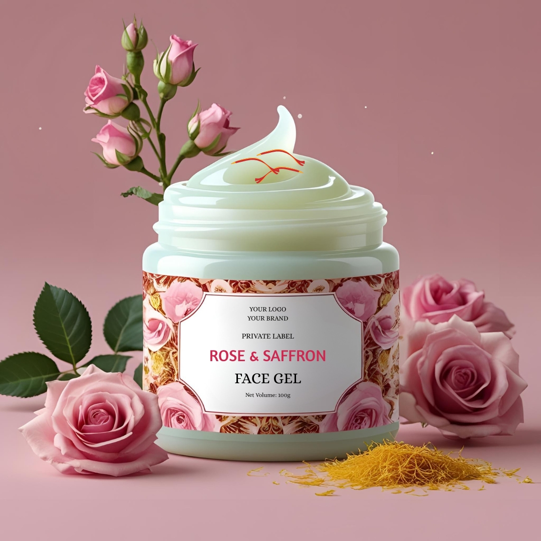 Private-Label-Rose-&-Saffron-Face-Gel