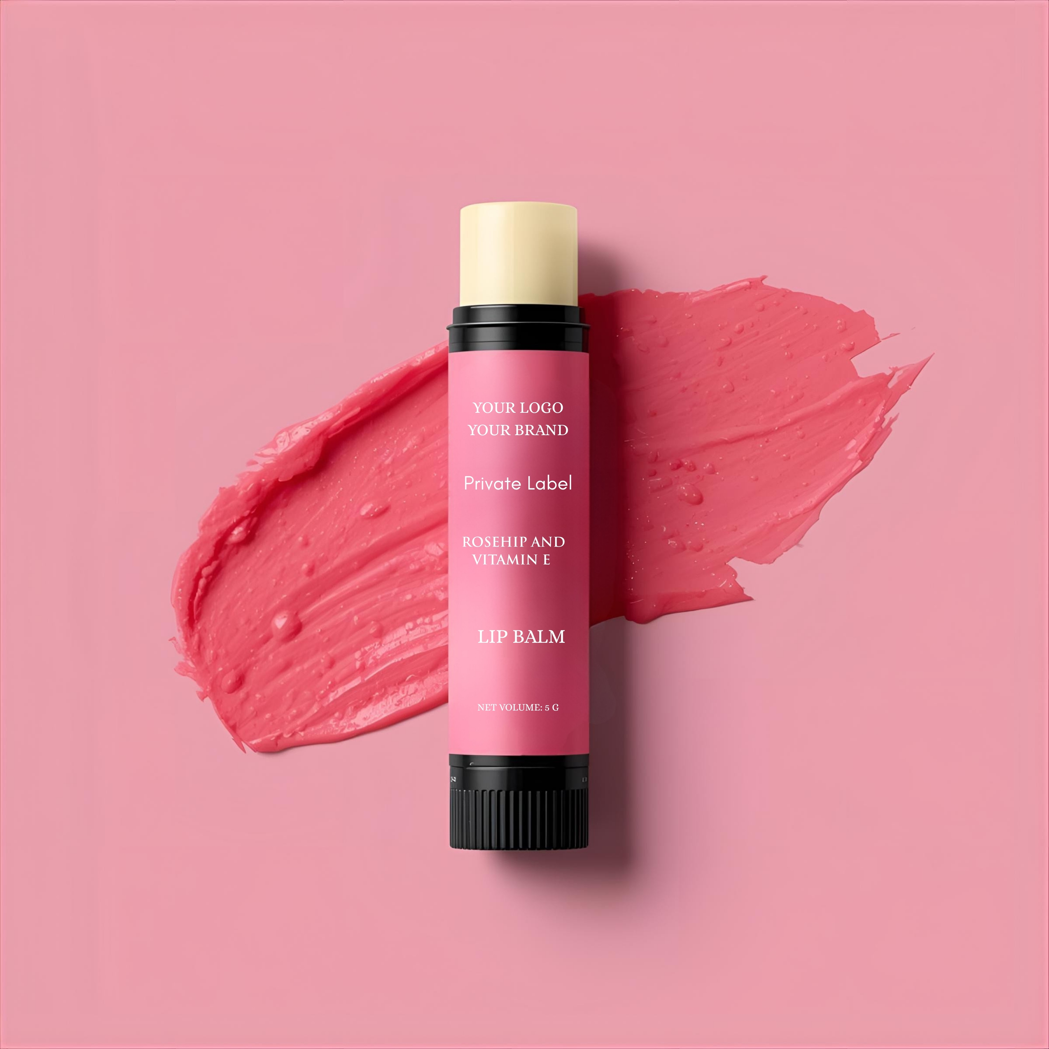 Rosehip and Vitamin E lip balm Manufacturer,organic lip balm vitamin E,lip balm white label