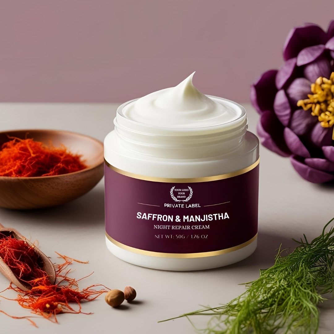 Private-Label-Saffron-&-Manjistha-Night-Repair-Cream