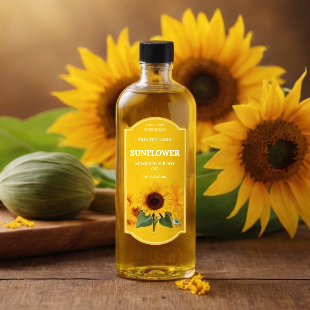Private-Label-Sunflower-Massage-&-Body-Oil