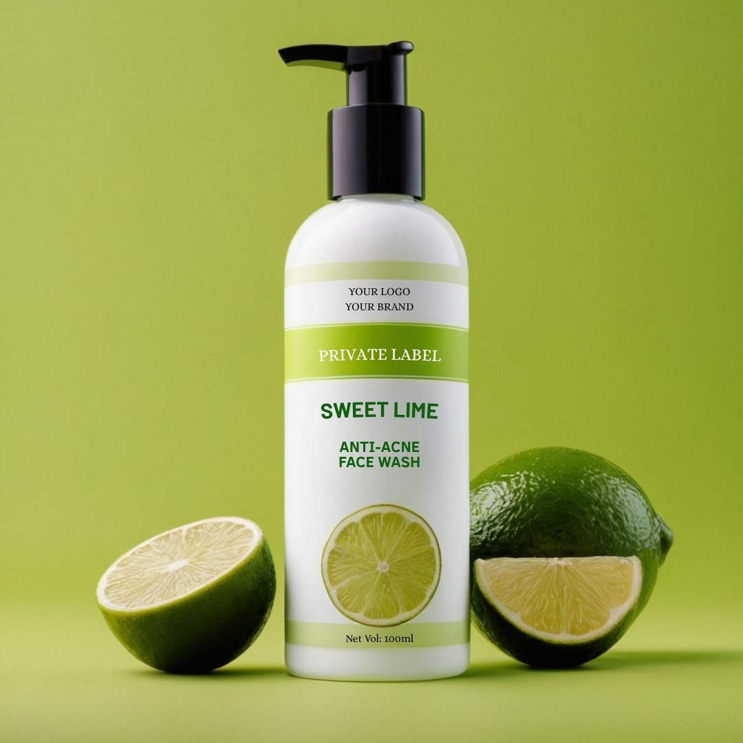 Private-Label-Sweet-Lime-Anti-acne-face-wash