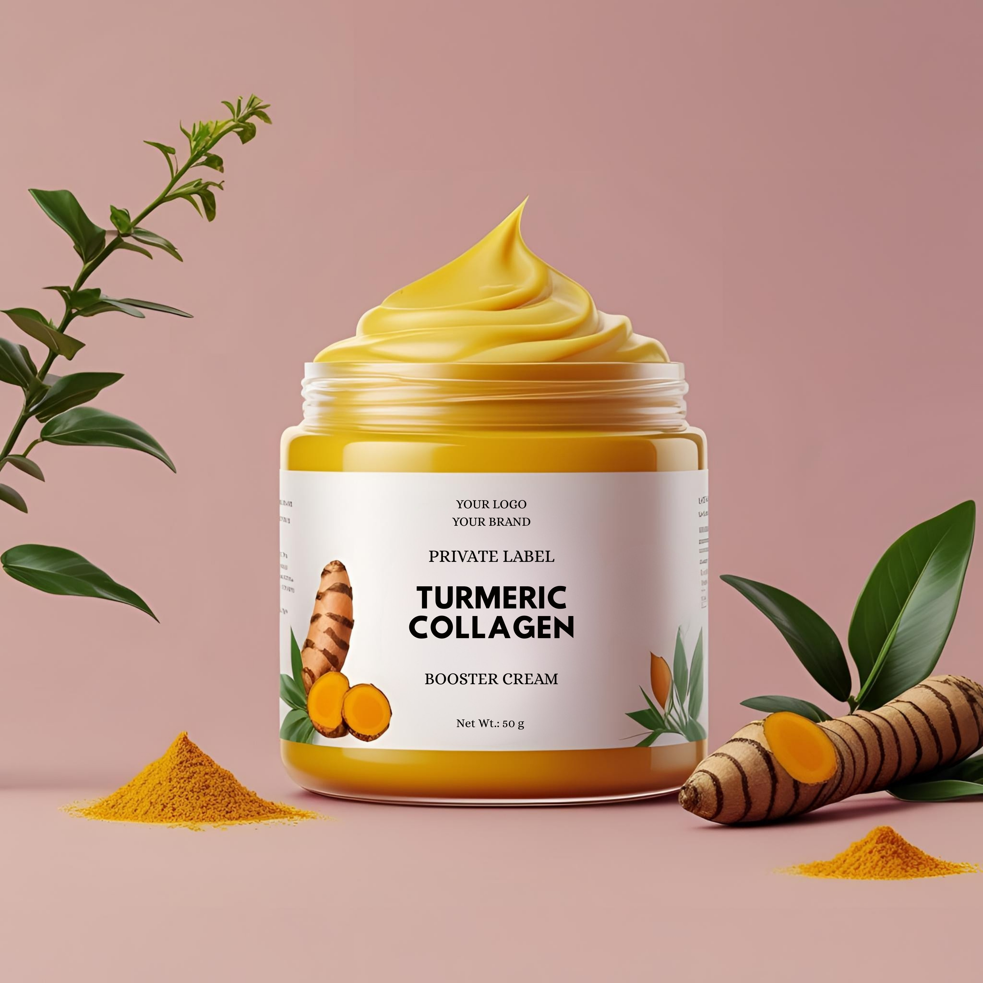 collagen boostig cream manufacturer,turmeric cream white label