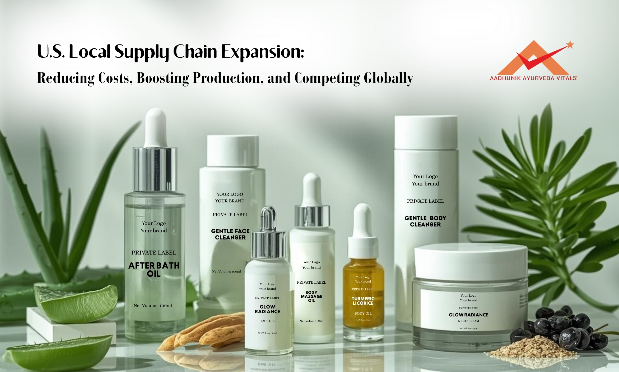 private label skincare products, beauty manufacturing trends 2026, global skincare production trends, U.S. skincare supply chain expansion
