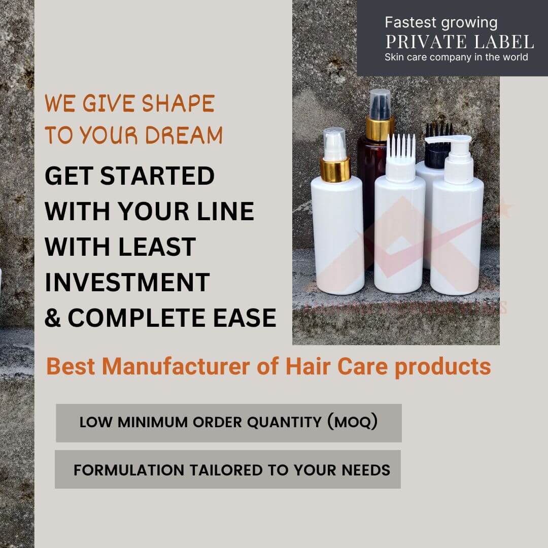 Private Label Skin Care & Hair Care Product Manufacturer