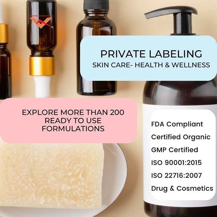 Top Private Label /third party Organic Cosmetic & Skin care product 