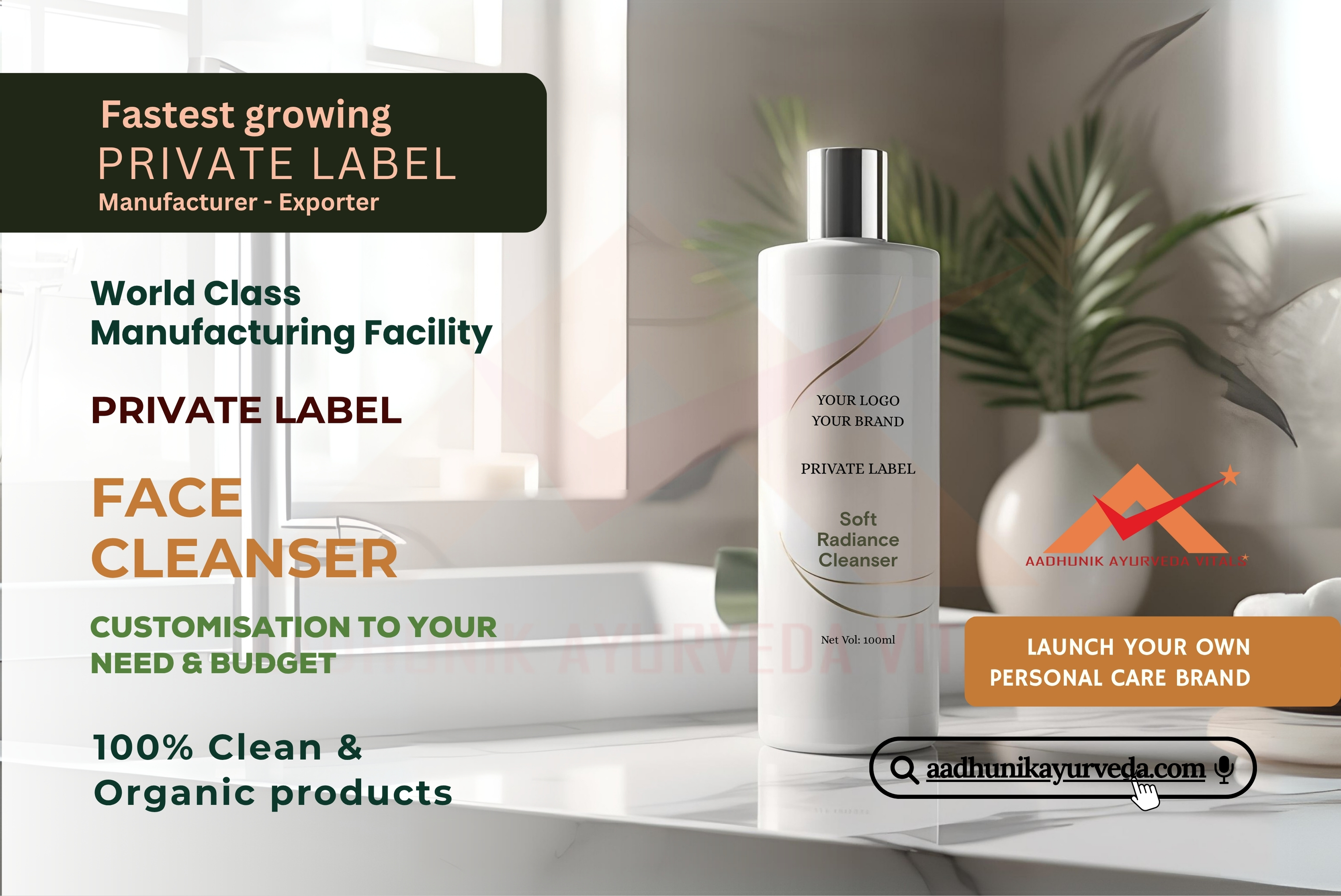 Private label face cleanser ,Facewash manufacturer,Charcoal facewash supplier